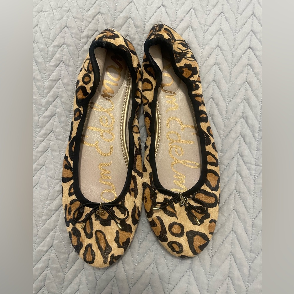 Sam Edelman Fur Flats